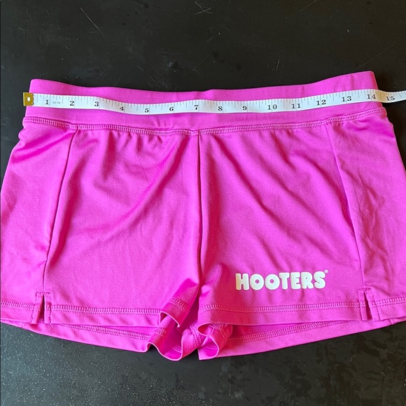 Hooters Vibrant Pink/Purple Mini Shorts - Picture 4 of 9